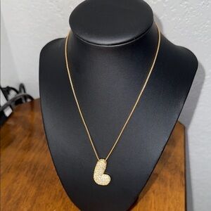 Gold Heart Pendant Necklace